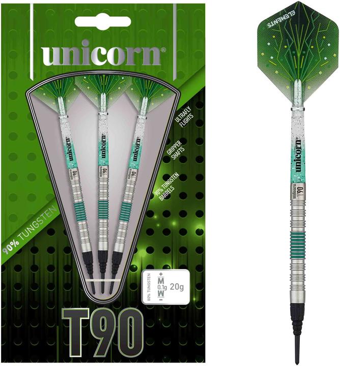 Unicorn Core XL T90 Soft Darts (19 g)