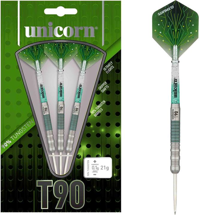 Actual product image Unicorn Core XL T90 Steel Darts (23 g)