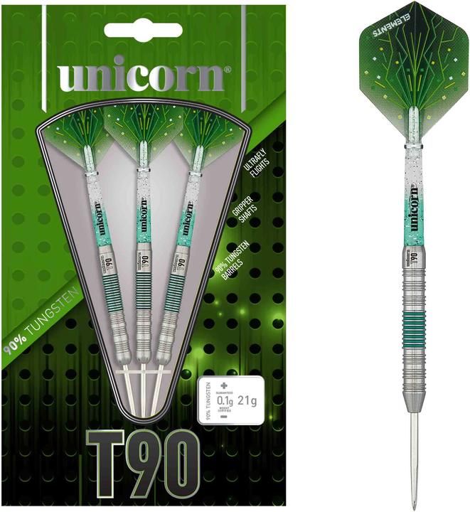 Image du produit Unicorn Fléchettes en acier inoxydable Core XL T90 (22 g)