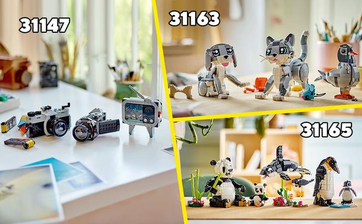 Actual product image LEGO Schreibmaschine mit Blumen (31169, LEGO Creator 3-in-1)