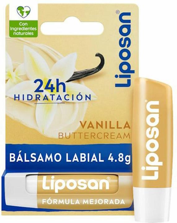 Image du produit Liposan Baume à lèvres crème au beurre à la vanille - 48 grammes (Sticks de soin)