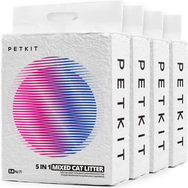 Petkit 5-en-1 Mixte Pack de 4 (Agglomérant)