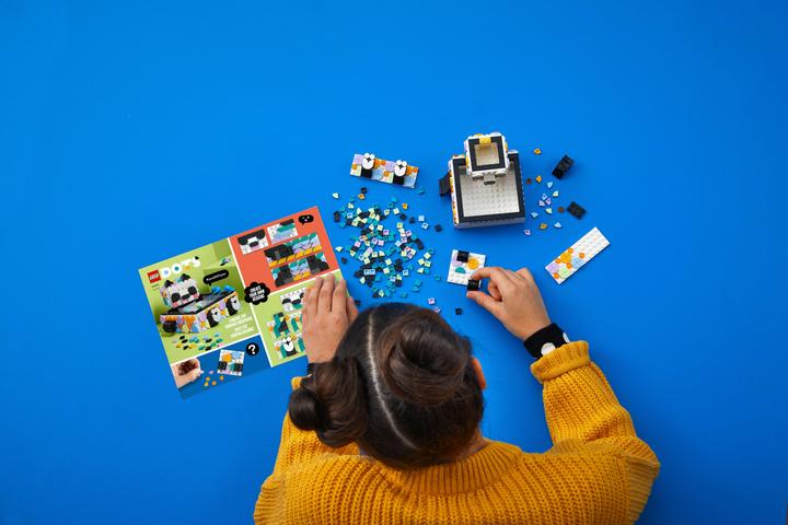 Actual product image LEGO Panda storage tray (41959, LEGO Dots)