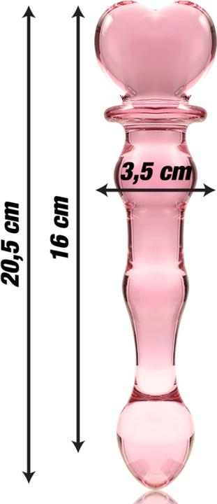 Produktbild Ibiza NEBULA SERIES BY ™ - MODELL 21 DILDO BOROSILIKATGLAS 20,5 X 3,5 CM ROSA