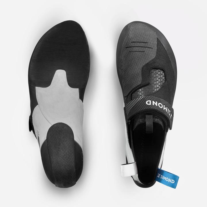 Actual product image Simond Climbing Shoes - Edge Soft V2 White/Black (39)