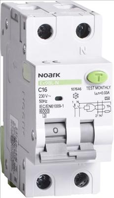Noark Electric FI/LS 1P+N 6kA 16A 30mA Tipo A