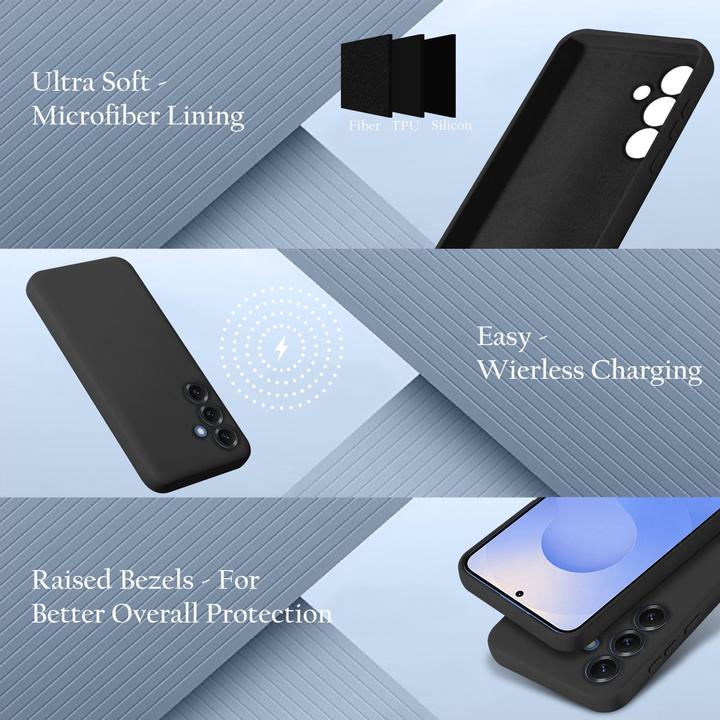 Produktbild Cadorabo Hülle für Samsung Galaxy S25 im Liquid Case Design (Samsung Galaxy S25)