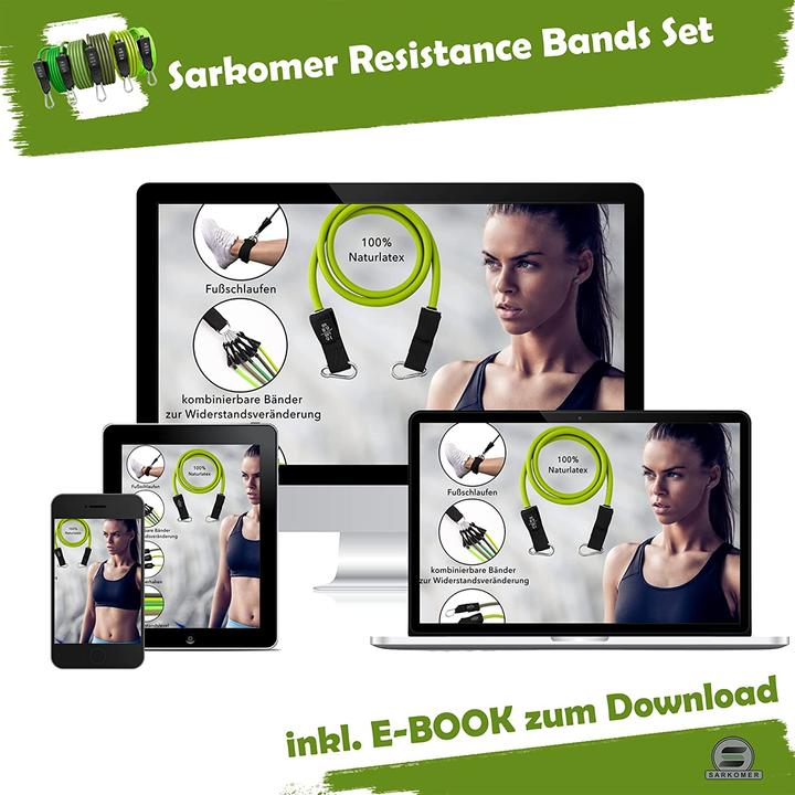 Produktbild Sarkomer Fitnessbänder Set
