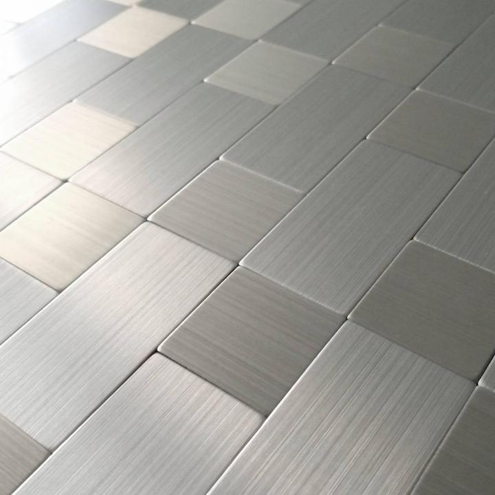 Produktbild Trenddeko 3D Mosaikmuster Metall (30.5 x 30.5 cm)