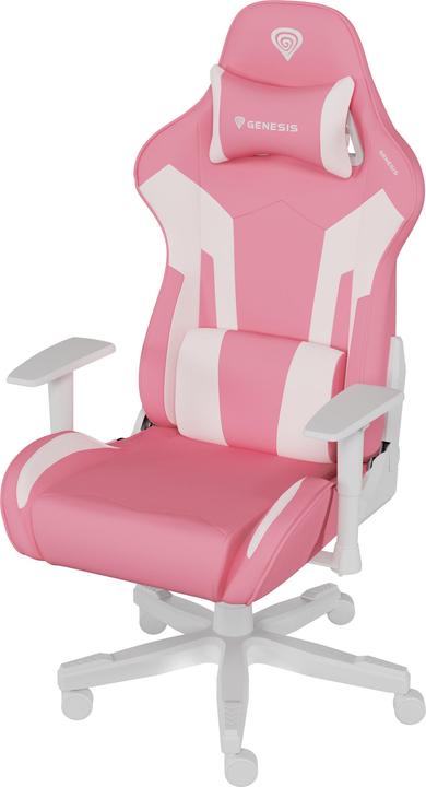 Actual product image Genesis Nitro 710 PC gaming chair Air filled seat White