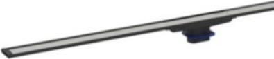 Image du produit Geberit Caniveau de douche CleanLine 20, longueur : 30 - 130 cm (finition : métal brossé / foncé) (1300 mm)