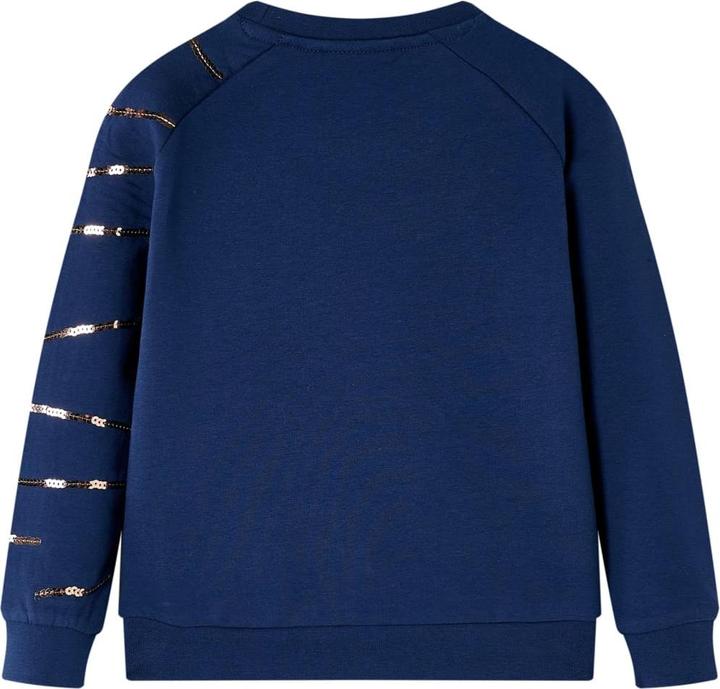 Immagine prodotto VidaXL Felpa da bambino blu navy 92,Materiale: 95 % cotone. 5 (92)