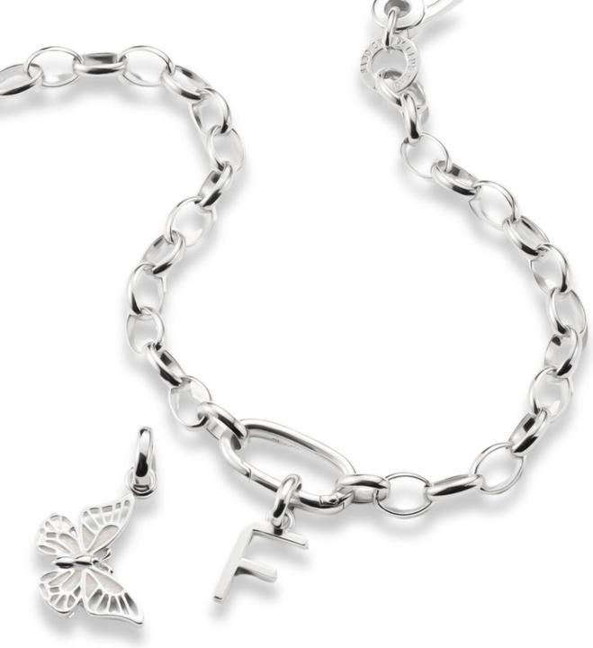 Immagine prodotto Thomas Sabo Charm-Anhänger Buchstabe F Connect Silber (Argento)