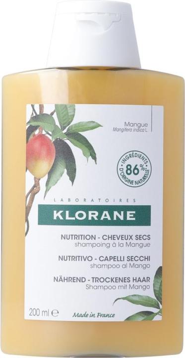 Actual product image Klorane Mango Butter Shampoo (200 ml, Liquid shampoo)