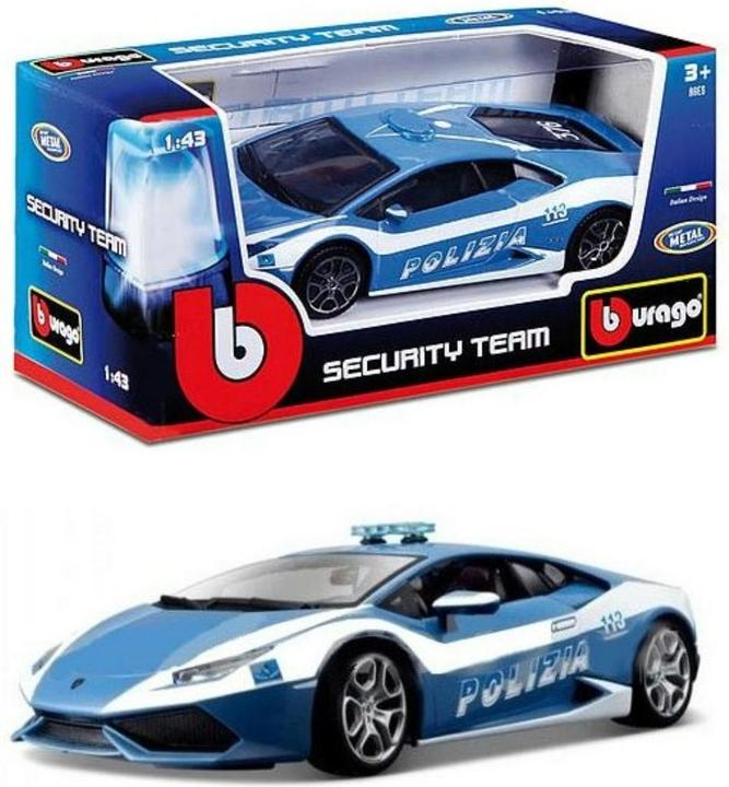 Immagine prodotto Bburago Lamborghini Huracan Coupe Polizia - 1:43