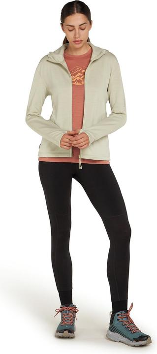 Immagine prodotto Icebreaker Felpa con cappuccio 360 RealFleece Elemental L/S da donna (XL)