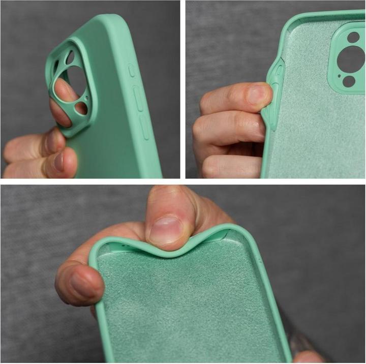 Immagine prodotto OEM Back panel cover Case SILICONE 2mm for IPHONE 15 Pro Max mint (Apple iPhone 15 Pro Max)