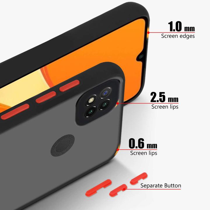 Image du produit Cadorabo Coque pour Xiaomi RedMi 9C / RedMi 10A Hybrid Matt (Xiaomi Redmi 10A, Xiaomi Redmi 9C)