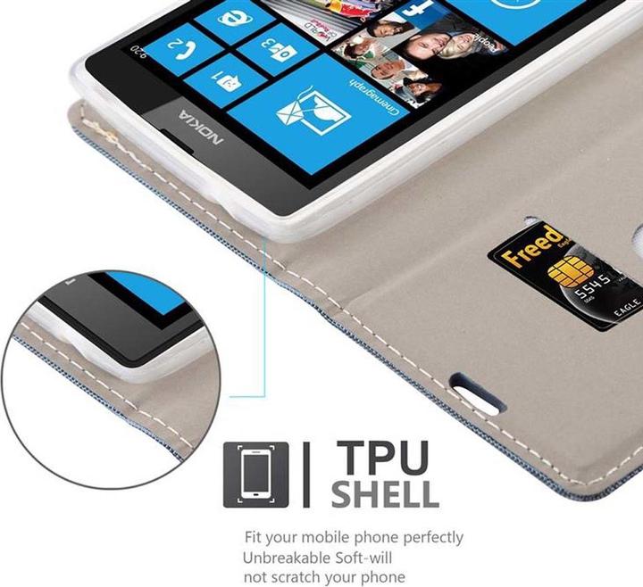 Image du produit Cadorabo Couverture look jeans Book (Nokia Lumia 520)