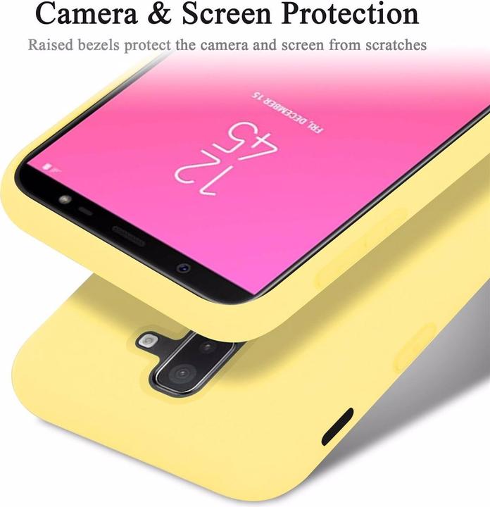 Immagine prodotto Cadorabo Copertura della cassa del silicone liquido TPU (Samsung Galaxy J8 (2018))