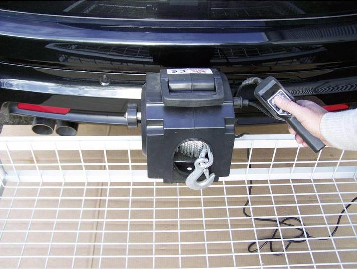 Actual product image Berger & Schröter Mounting plate for winch (Grey)