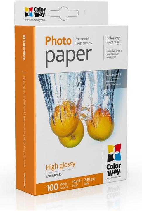 Colorway Carta fotografica ad alta lucentezza (230 g/m², 4 x 6 cm, 100 x)