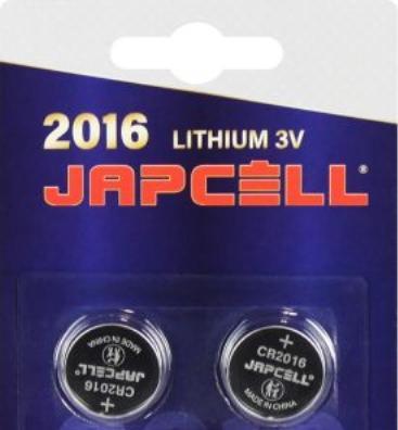 Japcell Lithium CR2016 (2 Stk., CR2016)
