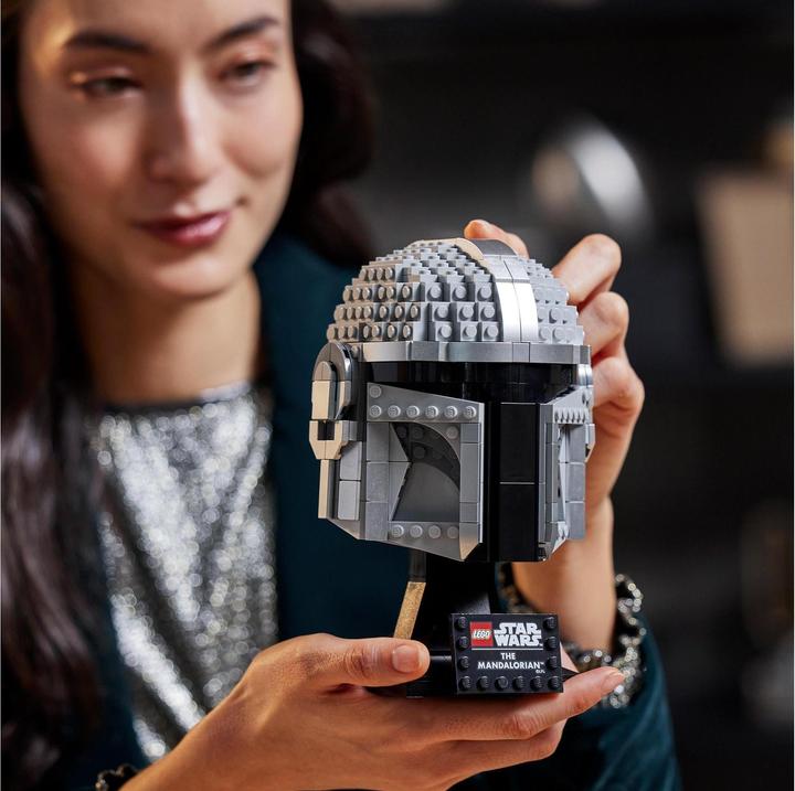 Produktbild LEGO Mandalorianer Helm (75328, LEGO Star Wars)