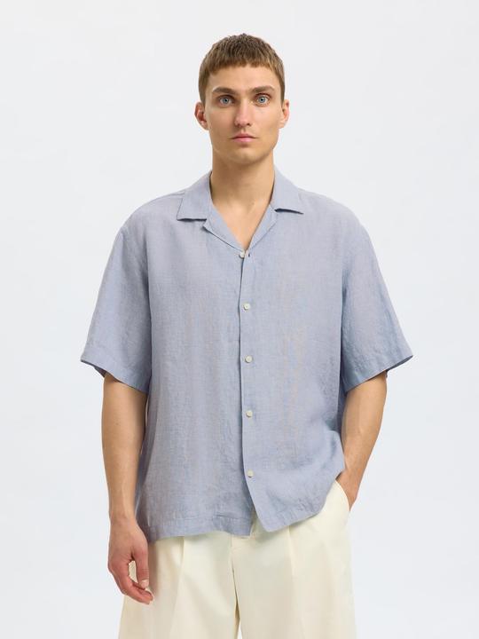 Image du produit Selected Homme 100% Leinen Kurzarmhemd (L)