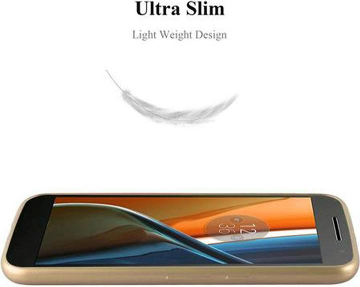 Immagine prodotto Cadorabo Copertura metallica opaca in TPU (Motorola Moto G4 Plus, Motorola Moto G4)