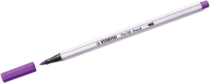 Produktbild STABILO Pen 68 brush Premium-Filzstift (Lila, 1 x)