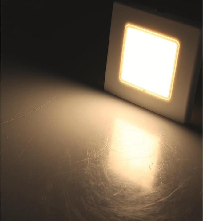 Produktbild Chilitec LED-Einbauleuchte EBL 86, 2,5 W, 3000 K, warmweiss, Rahmen silber