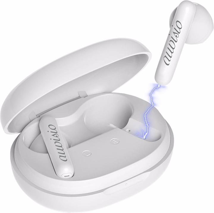 Produktbild Auvisio In-Ear-Stereo-Headset mit Bluetooth (ANC, 720 h, Kabellos)