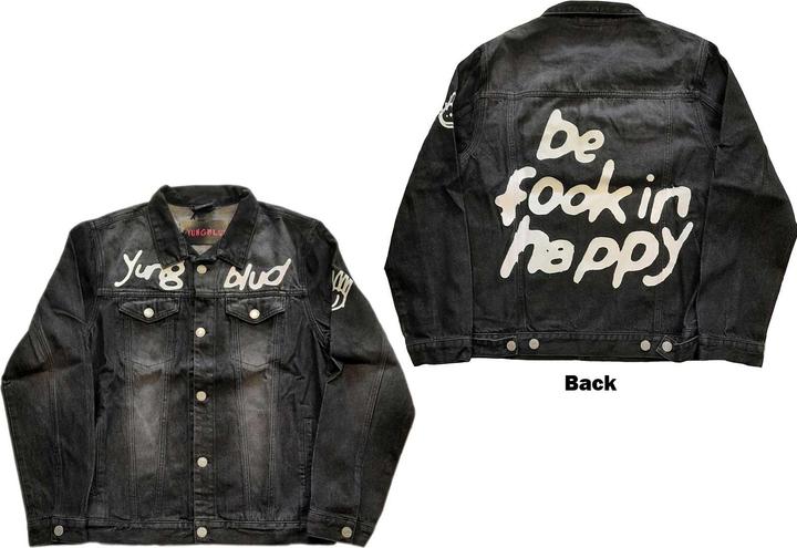 Immagine prodotto Yungblud Be Fooking Happy Denim-Jacket (XXL)