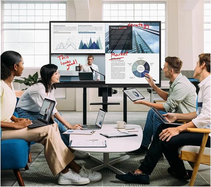 Actual product image Viewsonic ViewBoard G series touchscreen (3840 x 2160 Pixels, 75")