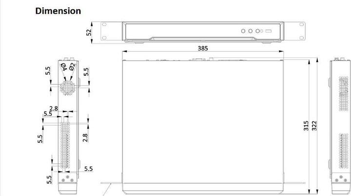 Immagine prodotto Hikvision DS-7608NXI-K2 (Videoregistratore di rete (NVR))