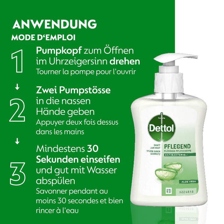 Image du produit Dettol Savon à pompe (Savon liquide, 250 ml)