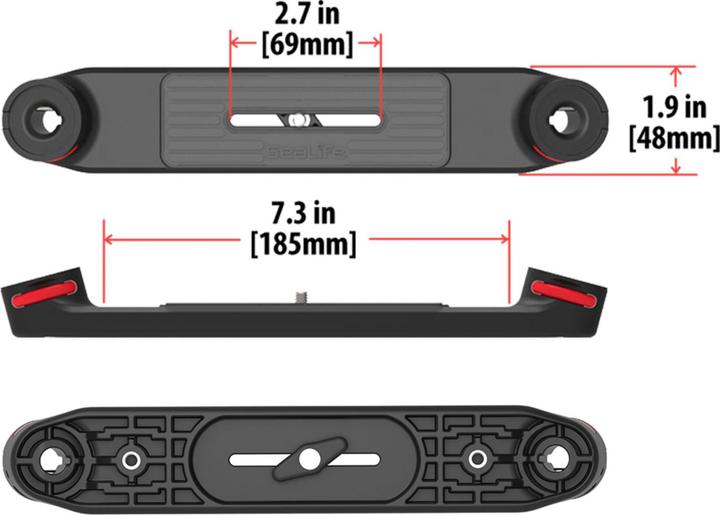 Actual product image Sealife Flex Connect Flex Arm Dual Rail Handle Kit(SLKIT03)