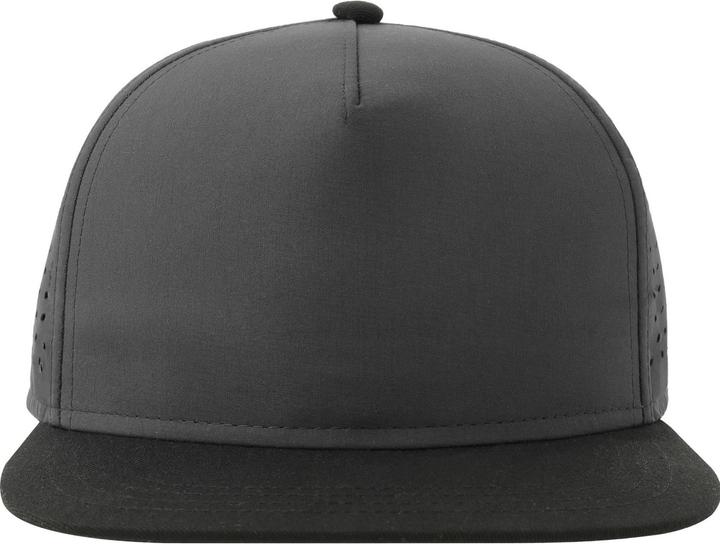 Actual product image Atlantis Unisex Adult Bank 5 Panel Recycled Snapback Cap (One size)