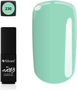 Immagine prodotto Silcare Smalto per unghie ibrido Flexy Hybrid Gel 230 4,5G (Smalto per unghie effetto gel)