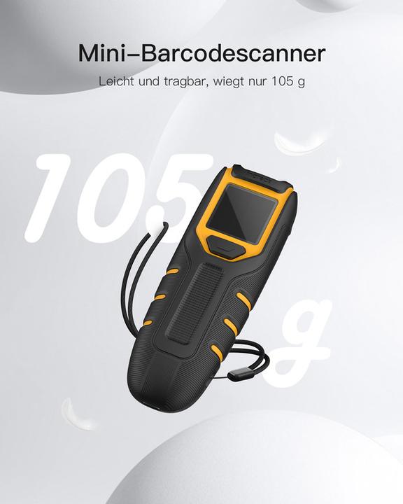 Produktbild Inateck Barcodescanner 47 black (BCST-47 black) (1D-Barcodes, 2D-Barcodes)