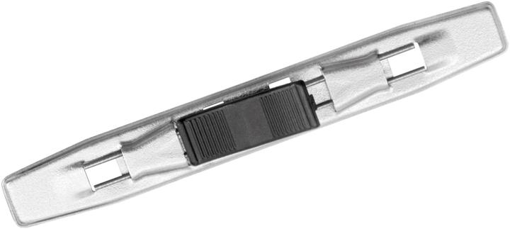 Veloflex Niederhalter Werkstoff: Metall Farbe: silber