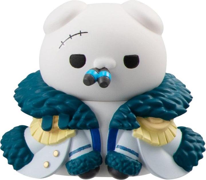 Image du produit Megahouse One Piece Mega Cat Project pack 8 trading figures NyanPieceNyan! Ver. Luffy with Rivals 3 cm
