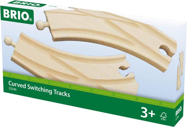 Actual product image Brio curved switches