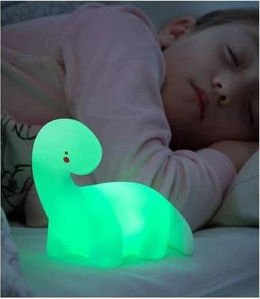 Actual product image InnovaGoods LED dinosaur lamp, multi-coloured Lightosaurus