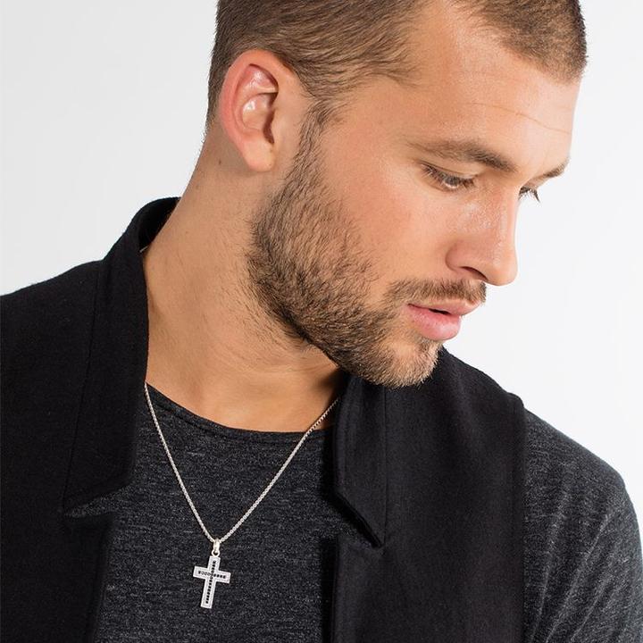 Immagine prodotto Thomas Sabo Ciondolo Croce Nera Pavé (Argento)