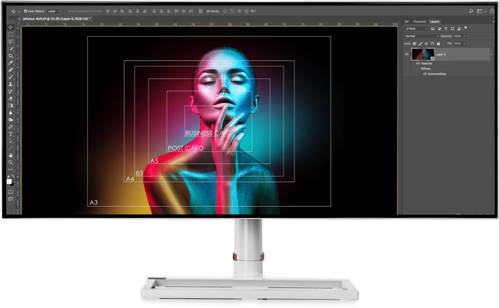 Actual product image MSI Prestige PS341WU (5120 x 2160 pixels, 34")