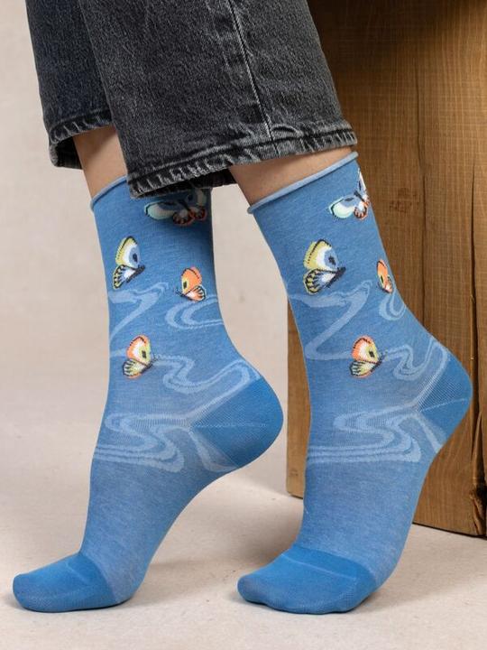 Actual product image Bleuforêt Socken Schmetterlinge (39 - 41)