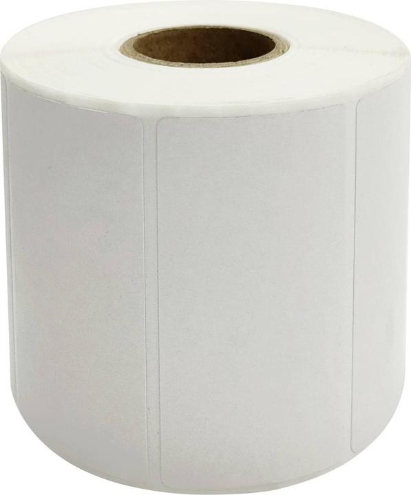 Renkforce Rotolo di etichette 58 x 30 mm carta termica diretta bianca 800 pezzi adesivo forte