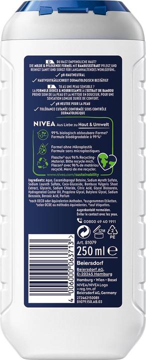 Actual product image NIVEA MEN Multipack Pflegedusche Sensitive (6 Stück)